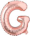  Maxee születésnapi lufi, G betű, rózsaszín, 40 cm - pepita - 166 Ft