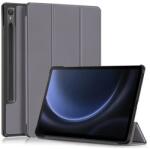 Gigapack Samsung Tab S10 Lite WIFI GIGAPACK Tok álló, bőr hatású aktív FLIP, ceruza tartó, SÖTÉTSZÜRKE GP-149332 (GP-149332)