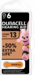 Duracell 6x Akkumulátor Duracell hallókészülékhez DA312 (DURAACTI312)