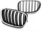 BMW F01 Hűtőrács - Króm Fekete - 2009-2015 (GRBMB1)