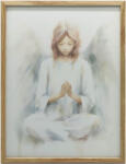 Fali Plakát Gentle Angel 70x100 Cm Fekete Alumínium Keret