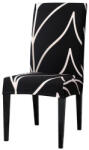  Székhuzat - 4 db, Fekete Csíkos