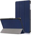 Gigapack Tok álló, bőr hatású (aktív FLIP, oldalra nyíló, TRIFOLD, asztali tartó) SÖTÉTKÉK GP-87828 (GP-87828)