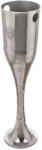 Art-Pol Loyd design rusztikus ezüstszín fém pezsgőhűtő vödör állvány 90x22x22cm (163304) - pepita