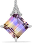  Ezüst Medál Anahi Ametrinnel és Fehér Topázzal, Y61360