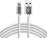 everActive Cablu Date everActive USB Lightning 1m - White, silicone, quick charge, 2, 4A - CBS-1IW (CBS-1IW)