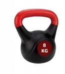 Spartan Sport Spartan Kettelbell vinil súlyzó, 8 kg, fekete-piros (S-1648)