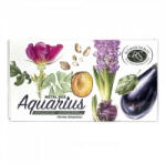  Akvarell művészkészlet, fémdobozban, szilkés - Izabela Wolska-Kusmider válogatás, 12 színű - Roman Szmal Aquarius - pepita