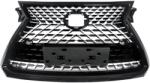  Első hűtőrács Lexus RX350 RX450h, Sport stílusú, tartós ABS műanyag, fényes fekete
