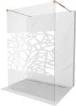 Mexen Kioto Walk-in Zuhanyfal - 130x200 cm - 8 mm Üveg (5907709134638)