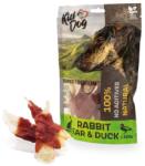 KIDDOG Kid Dog Super Premium 100% Piept de rață pe ureche de iepure 150 g