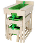  Kerti pancsolóasztal szett gyerekeknek, 3 db-os (KG308)