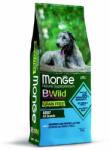 Monge BWild Grain Free Adults 12kg gabonamentes teljes értékű eledel minden fajtájú felnőtt kutyának szardellával, burgonyával és borsóval