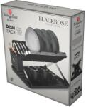 Berlinger Haus BH-8893 Black Rose Collection Edényszárító - Fekete, Rosegold (BH-8893)