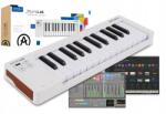 Arturia MicroLab mk3 MIDI billentyűzet Usb Ableton Live Lite Analog Lab Intro (MicroLab mk3 White)