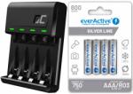 Green Cell Akkumulátor Töltő R3 R6 Aa Aaa +4x Everactive Aaa 800mAh 1, 2V (GRSETGC01)