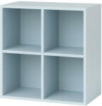 Leziter Boxie Kék Nyitott Fali Szekrény - 80x80x37 cm, Moduláris