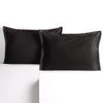 AmeliaHome Díszpárnahuzat VELVET szín fekete stílus glamour bársony 50x70 ameliahome