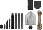  Többfunkciós kemping lapát, tartós acélszerkezet, könnyű és kompakt kialakítás, MT14-104F 92cm