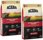 ACANA Adult sport agility 22, 8 kg (2 x 11, 4 kg)