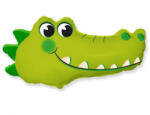  Fólia lufi, mini forma, krokodil fej