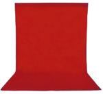  Fotózás háttere, muszlin pamut anyag, Chroma Key kompatibilis, 6000x3000, Piros