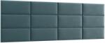 ELTAP Quadratta 240x90 kárpitozott panel, kék - mindigbutor