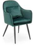 Halmar K464 szék sötétzöld - mindigbutor