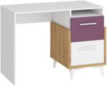 WIPMEB HEY HEY íróasztal (fehér-ibolya-artisan) - mindigbutor