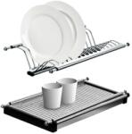 TEMPO KONDELA Edényszárító felső szekrénybe, rozsdamentes acél, KAPIO TYP 2 - mindigbutor