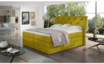 Eltap Mirabel 160x200 boxspring ágy sárga