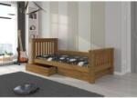 ADRK CARMEL ágy 180x80, Tölgy, Tölgy
