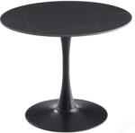 Fortrade Interlaken 2 asztal (fekete márvány) - mindigbutor