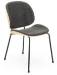 Halmar K467 szék natúr tölgy / sötétszürke