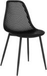 TEMPO KONDELA Étkező szék, fekete, TEGRA TYP 2 - mindigbutor