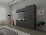 Mobiro Star Nappali Szekrénysor C72- Antracit Szürke színben