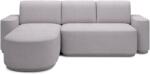 Eltap Aurumm sarokkanapé, Szürke, balos, Touch 03 - mindigbutor