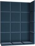 ELTAP Quadratta 120x160 kárpitozott panel, kék - mindigbutor