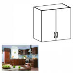 TEMPO KONDELA Felsőszekrény G60, dió Milano, SICILIA - smartbutor