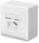 ASSMANN DN-9006-N Cat. 6 Modulo50 dupla falon kívüli aljzat 2xRJ45 árnyékolt csatlakozóval (DN-9006-N) - pcx