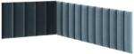 ELTAP Quadratta 100x220x50 kárpitozott panel, kék - mindigbutor