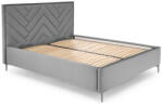 Halmar MODULO ágy/ágyrács 160, szürke Monolith 85 - smartbutor