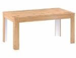 TEMPO KONDELA Széthúzható étkezőasztal, appalachian tölgy, 160-200x90 cm, PUSAN S - mindigbutor