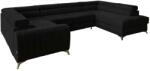 Eltap Louis ülőgarnitúra, jobb, fekete - mindigbutor - 653 100 Ft