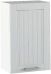 TEMPO KONDELA Felső szekrény, világosszürke/fehér, JULIA TYP 5 - mindigbutor
