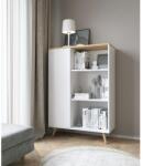 ADRK FONZI 90x40 polc, Fehér, Craft Gold - mindigbutor