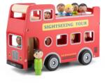 New Classic Toys Червен градски автобус + 9 фигурки на пътници (CLAS_11970)