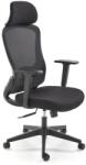 Halmar SONAR irodai szék, fekete - mindigbutor