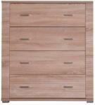 TEMPO KONDELA Komód typ 11, sonoma tölgy, GRAND - mindigbutor