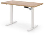 Halmar B54 állítható magasságú íróasztal, szín: artisan tölgy/fehér - smartbutor